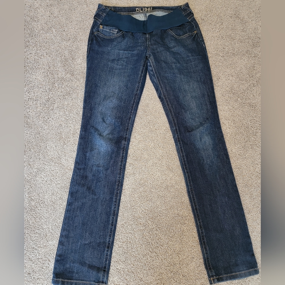 EUC DL1961 Size 30 Slim Straight Kate Maternity Jeans